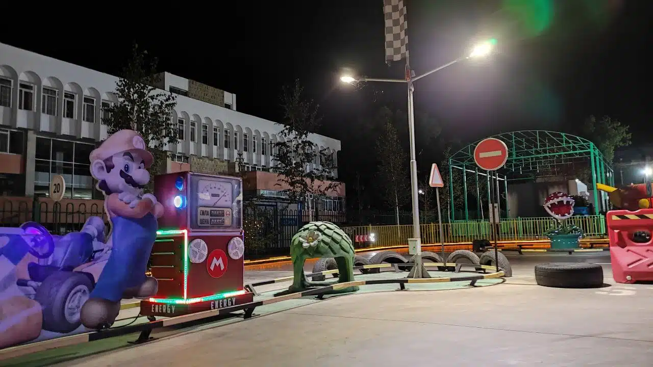 Автогородок в Тирасполе в Парке Екатерининский